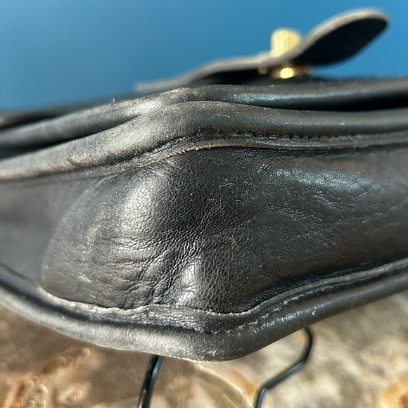 Vintage COACH Station Bag 5130 Black Made in the USA EUC - Picture 12 of 16